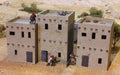 Renedra 1:56 Afghanistan Two-Storey Houses Box Set One Of Each Size (3 In Total)