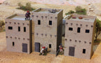 Renedra 1:56 Afghanistan Two-Storey Houses Box Set One Of Each Size (3 In Total)
