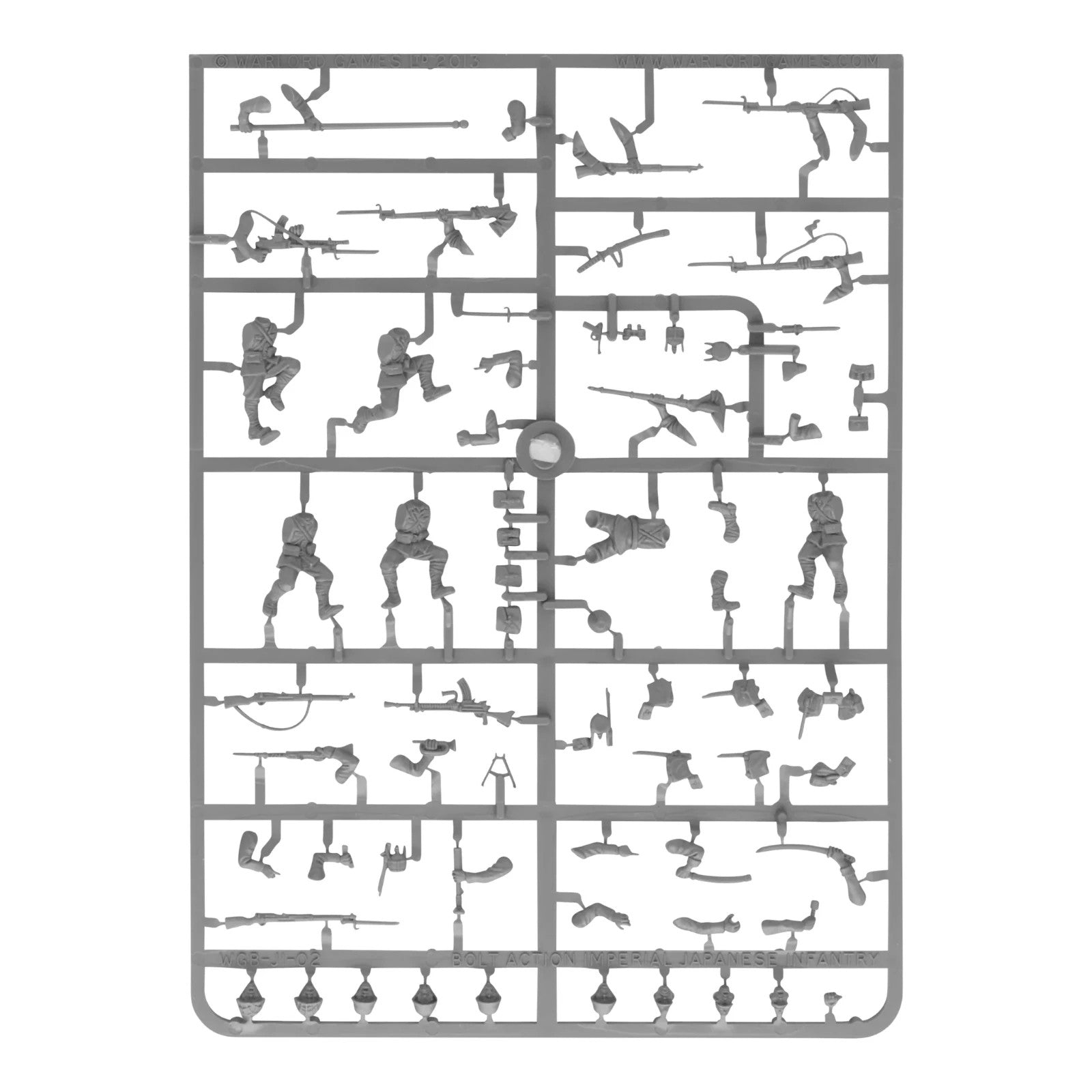 Warlord Games Bolt Action 1:56 Scale WWII Imperial Japanese Infantry - WGB-JI-02