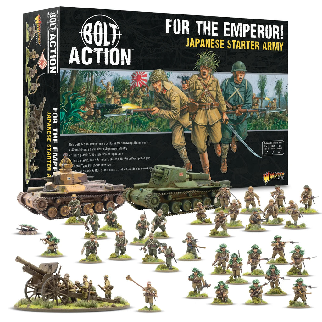 Warlord Games Bolt Action 1:56 For The Emperor Japanese Starter Army - 402616025