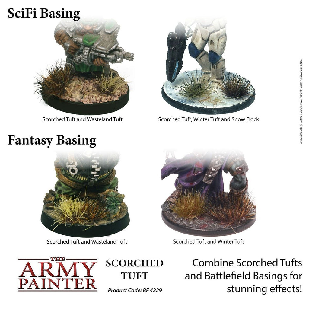 The Army Painter Battlefields Scorched Tufts For Wargaming (77) Per Pack BF4229