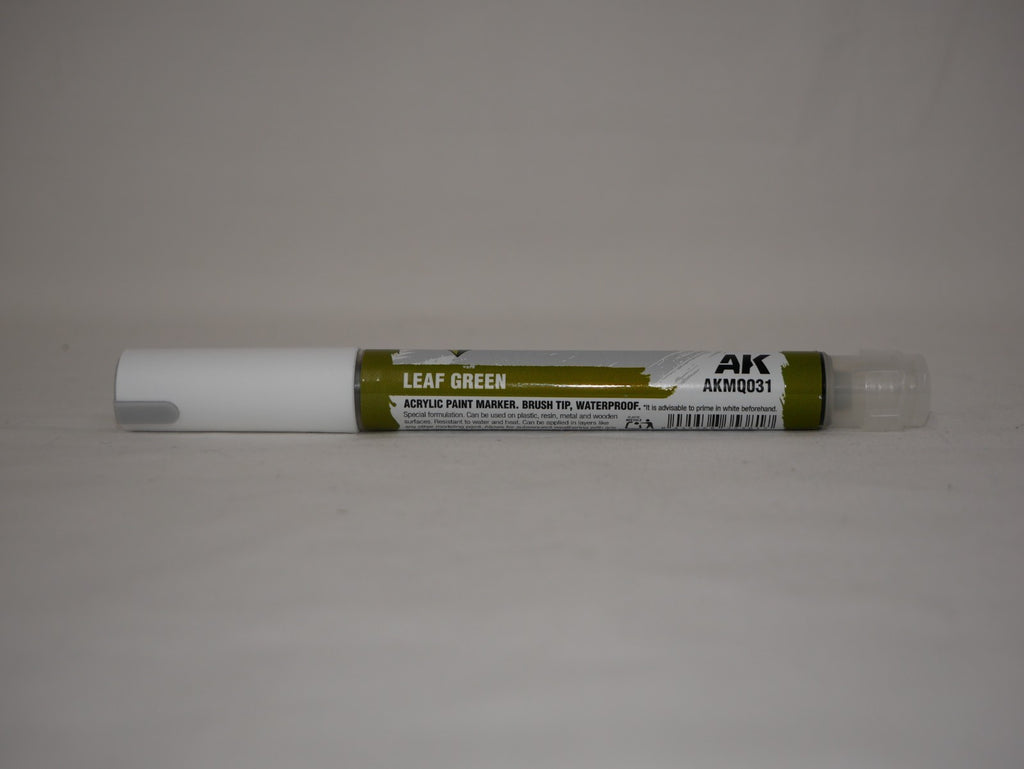 AK Interactive Acrylic Quick Gen Markers For Tabletop Wargaming Leaf Green - AKMQ031