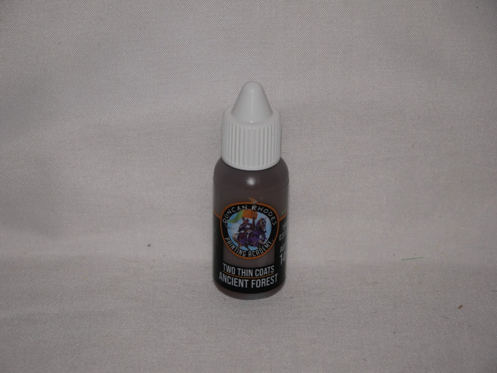 Duncan Rhodes Painting Academy 'Two Thin Coats' Ancient Forest 15ml Bottle 10053