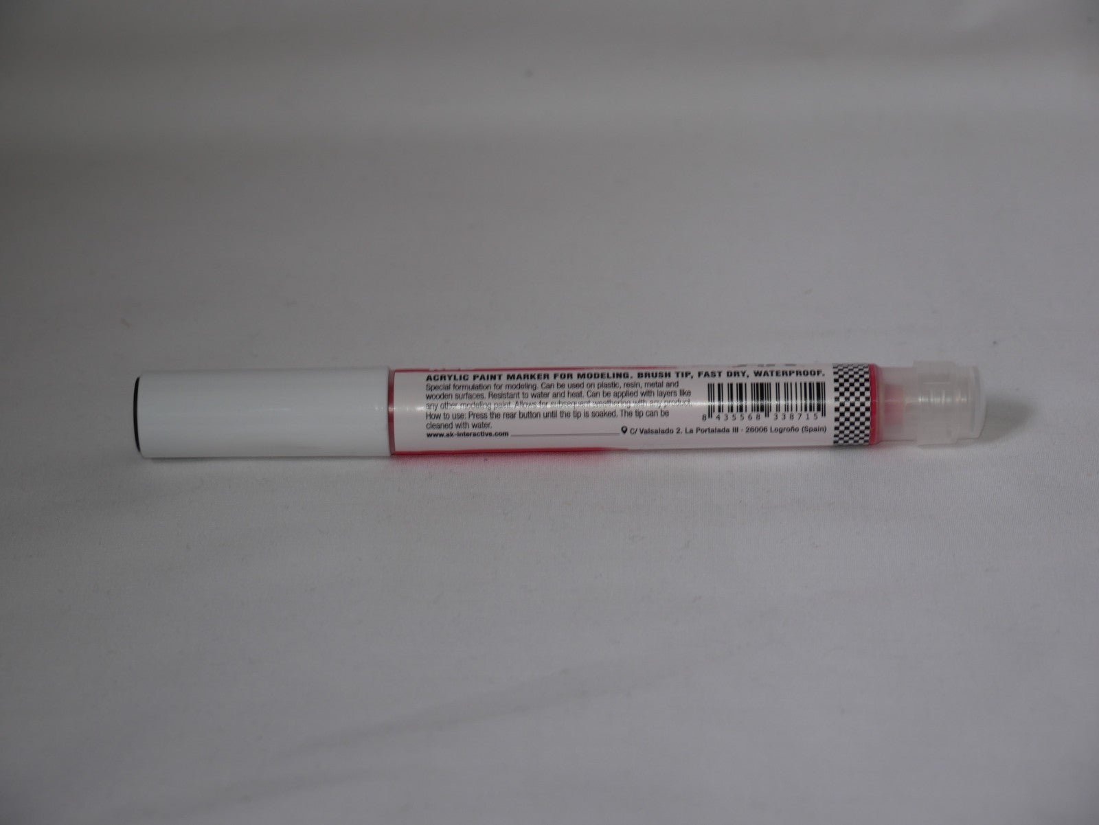 AK Interactive Acrylic Paint Playmarkers For Model Tabletop Games Red - AKM018