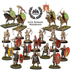 Victrix 28mm Scale Plastic Late Roman Infantry & Heavy Cavalry Warband - VXWB001
