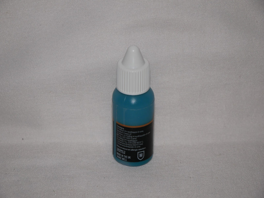 Duncan Rhodes Painting Academy 'Two Thin Coats' Cursed Blue 15ml Bottle - 10068