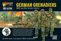 Warlord Games Bolt Action 1:56 German Grenadiers WW2 Late War Infantry WGB-WM-09