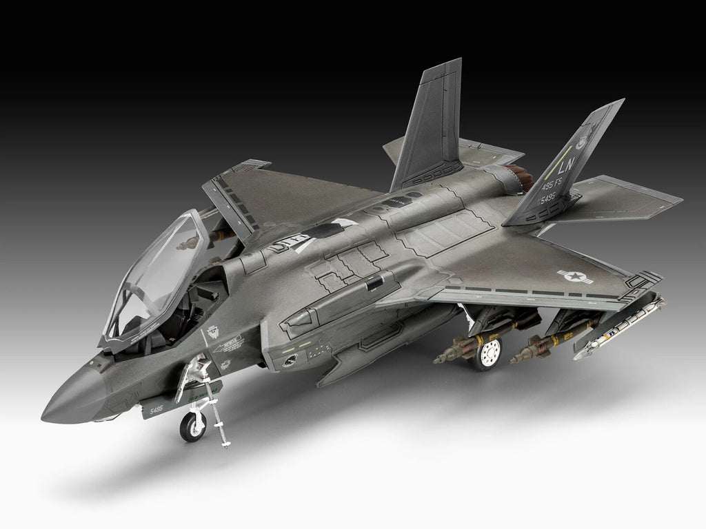 Revell 1:72 Scale Lockheed Martin F-35 A Lightning II Kit Skill Level 4 - 03799