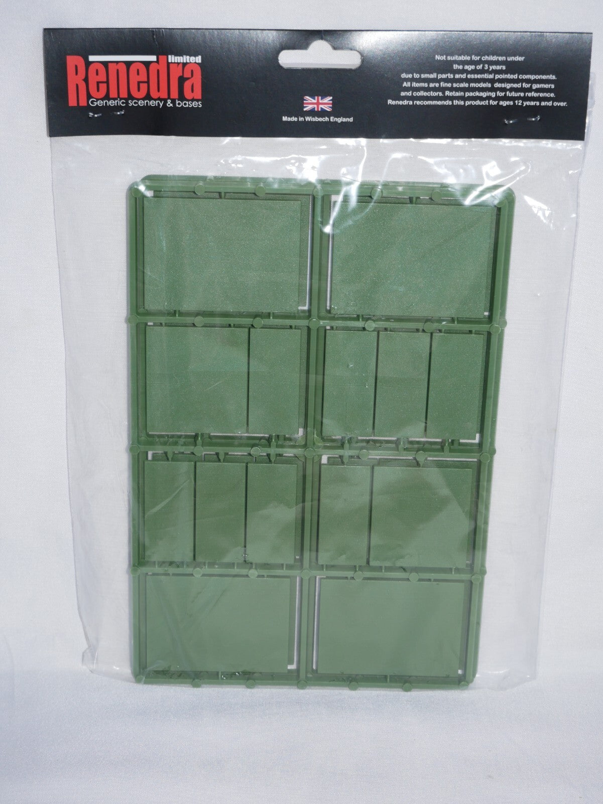 Renedra Ltd Generic Scenery & Bases Large Cavalry Wargaming Bases 45X60mm RNCAV1