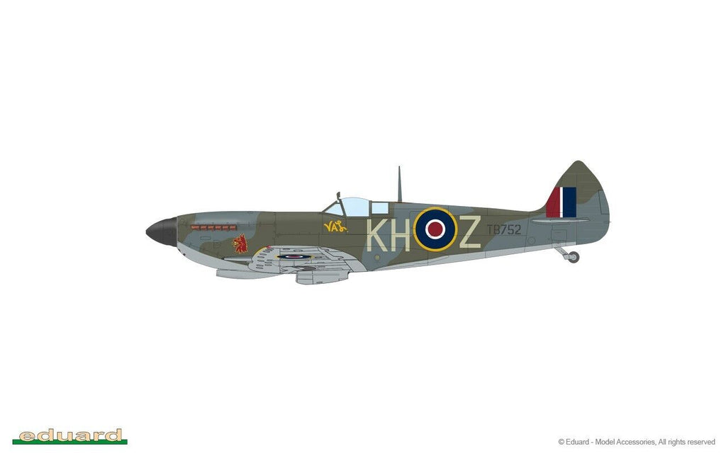 Eduard 1:48 Scale Supermarine Spitfire Mk.XVI High Back ProfiPACK Edition - 8286