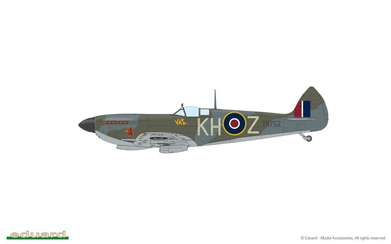 Eduard 1:48 Scale Supermarine Spitfire Mk.XVI High Back ProfiPACK Edition - 8286