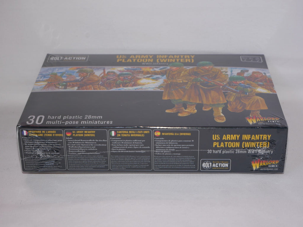 Warlord Games Bolt Action 1:56 WWII US Army Infantry Platoon (Winter) 402013051
