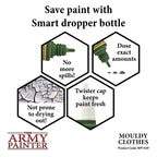The Army Painter Warpaints Acrylic Mouldy Clothes (18ml) Dropper Bottle - WP1439