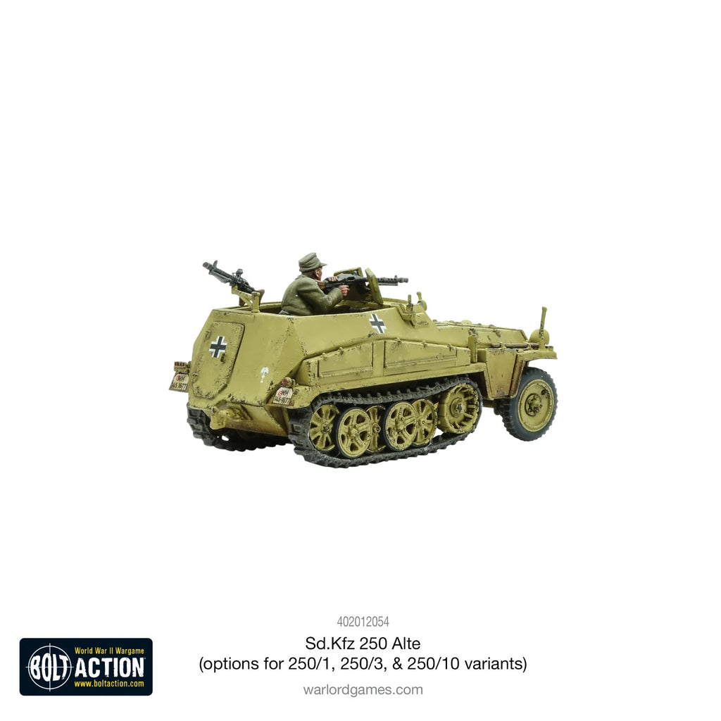 Warlord Games Bolt Action 1:56 Scale WWII SD.KFZ 250 (ALTE) Half-Track 402012054
