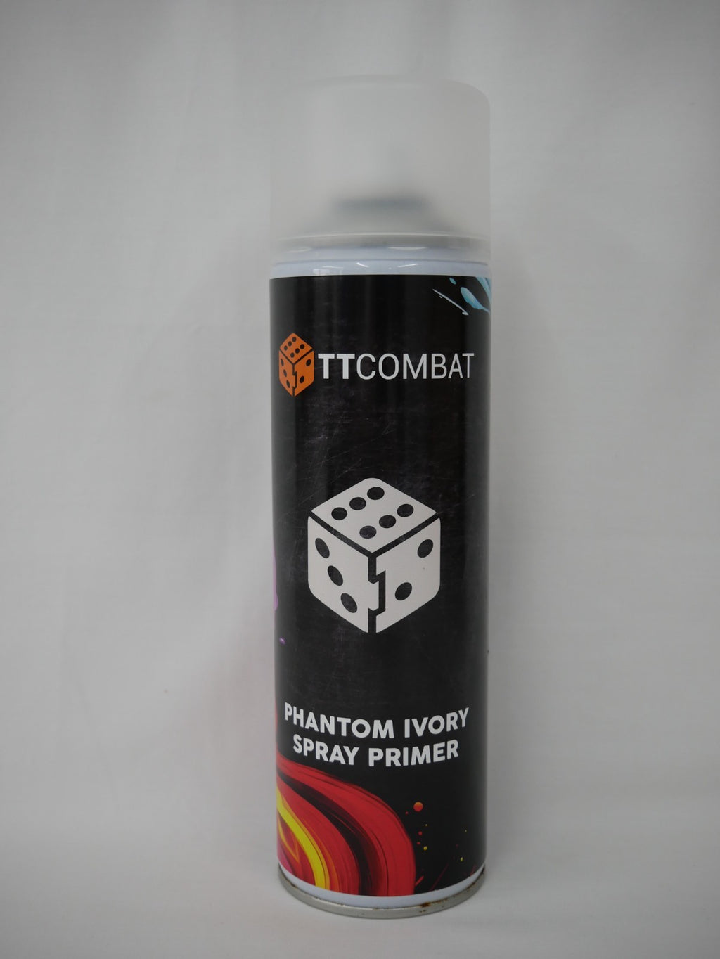 TTCombat Phantom Ivory Plastic Scale Model Spray Primer 500ml Aerosol Can - TTAP-004