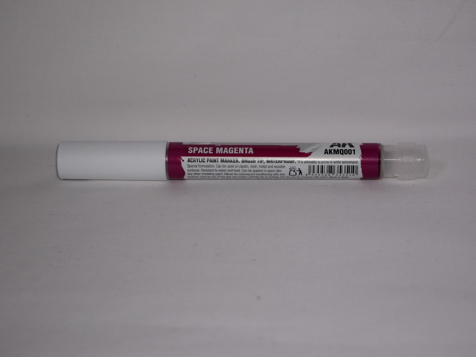 AK Interactive Acrylic Quick Gen Markers For Tabletop Games Space Magenta - AKMQ001