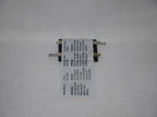 Hornby 1:76 Scale Model Railway Track Single Piece Short Quarter Straight R610