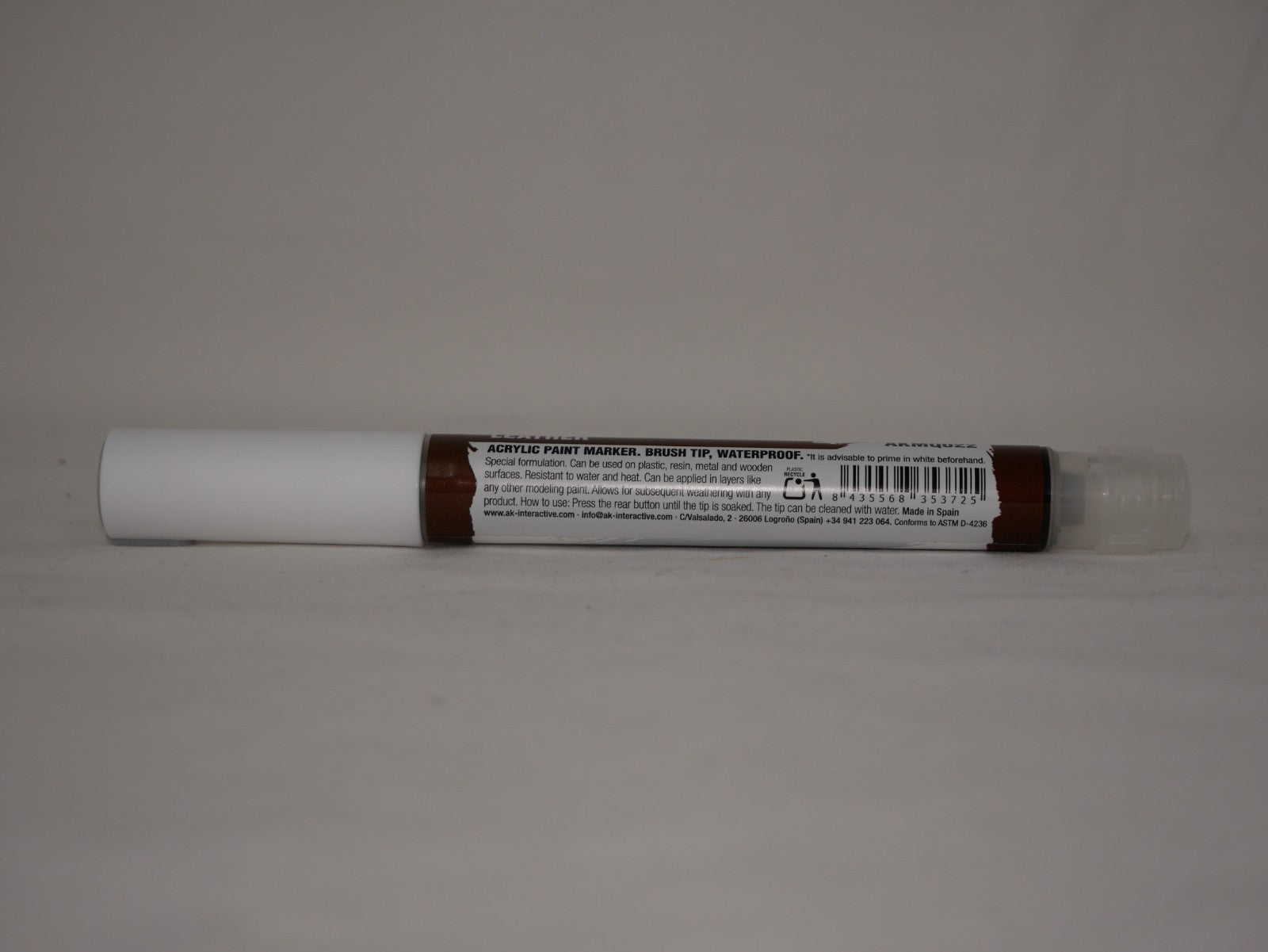 AK Interactive Acrylic Quick Gen Markers For Tabletop Wargaming Leather - AKMQ022