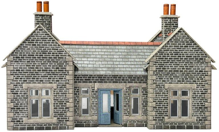Metcalfe Card Construction Kits OO/HO Scale Little Cardleywick Station - PO315