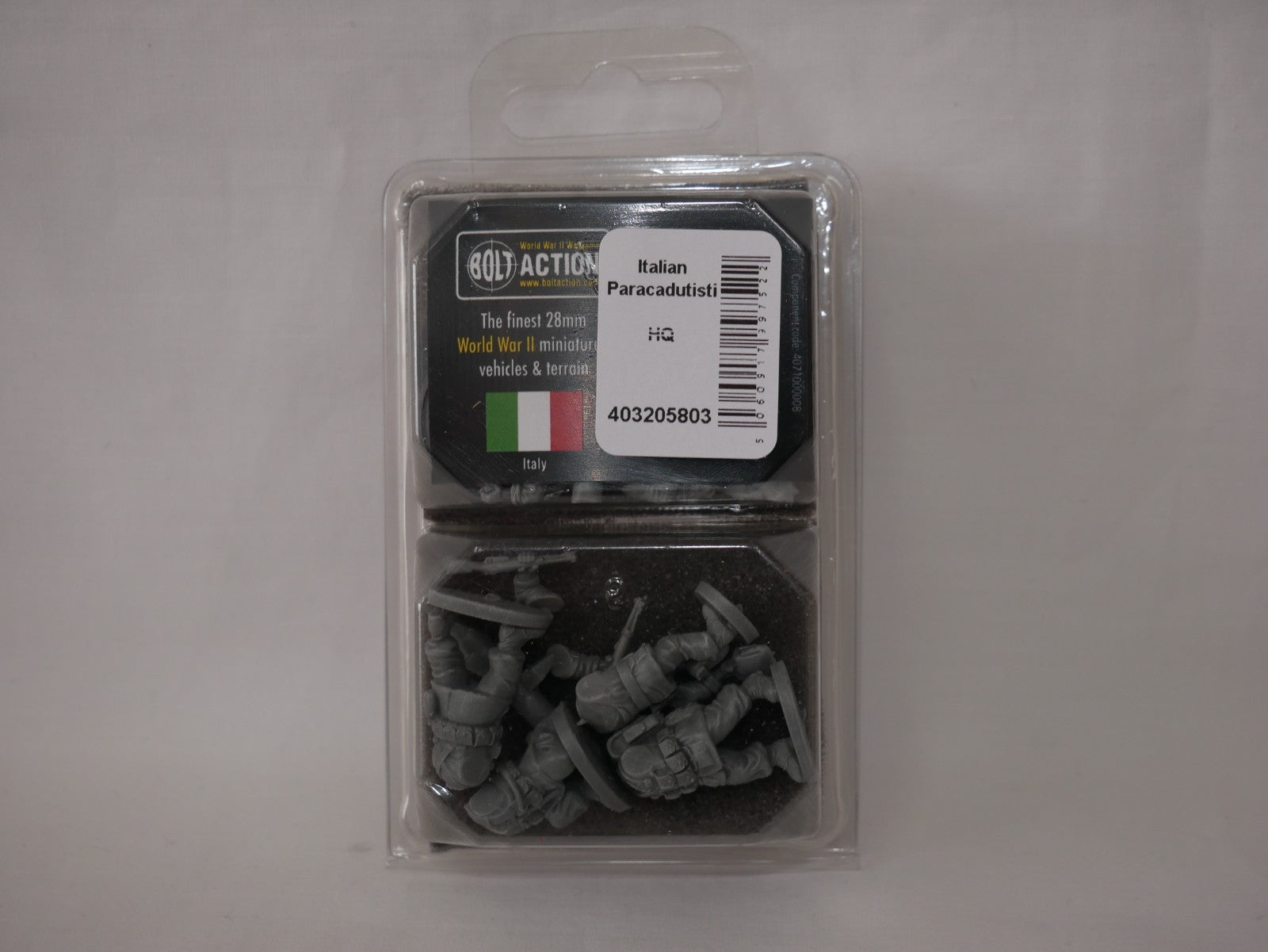 Warlord Games Bolt Action 1:56 Scale WWII Italian Paracadutisti HQ - 403205803