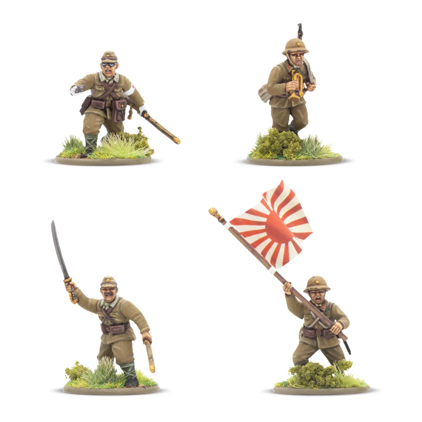 Warlord Games Bolt Action 1:56 Scale Japanese Army Infantry Platoon - 402016003