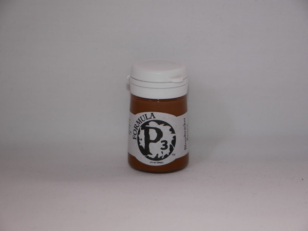 Formula P3 Acrylic Paint Range Bloodtracker Brown 18ml Flip Top Bottle PIP 93030