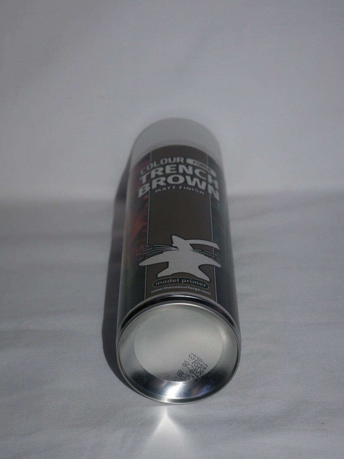 The Colour Forge Trench Brown Matt Finish Model Primer 500ml Aerosol Spray Can