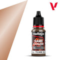 Vallejo Game Color Acrylic Metallics Brassy Bronze 18ml Dropper Bottle - 72.058