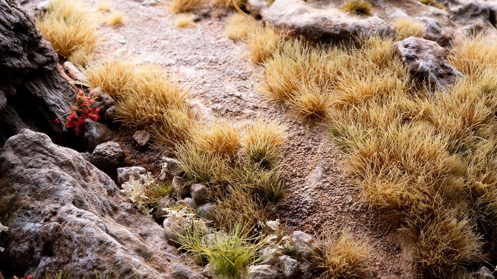 Gamers Grass Wild Dry 6mm Tufts For Wargaming Mini Bases (75) Per Pack - GG6-DT
