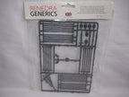 Renedra Limited Generic Scenery & Bases 1/56 Scale 5 Bar Fences Grey - RN18
