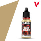 Vallejo Game Color Acrylic Range Bone White 18ml/0.6 fl oz Dropper Bottle - 72.034