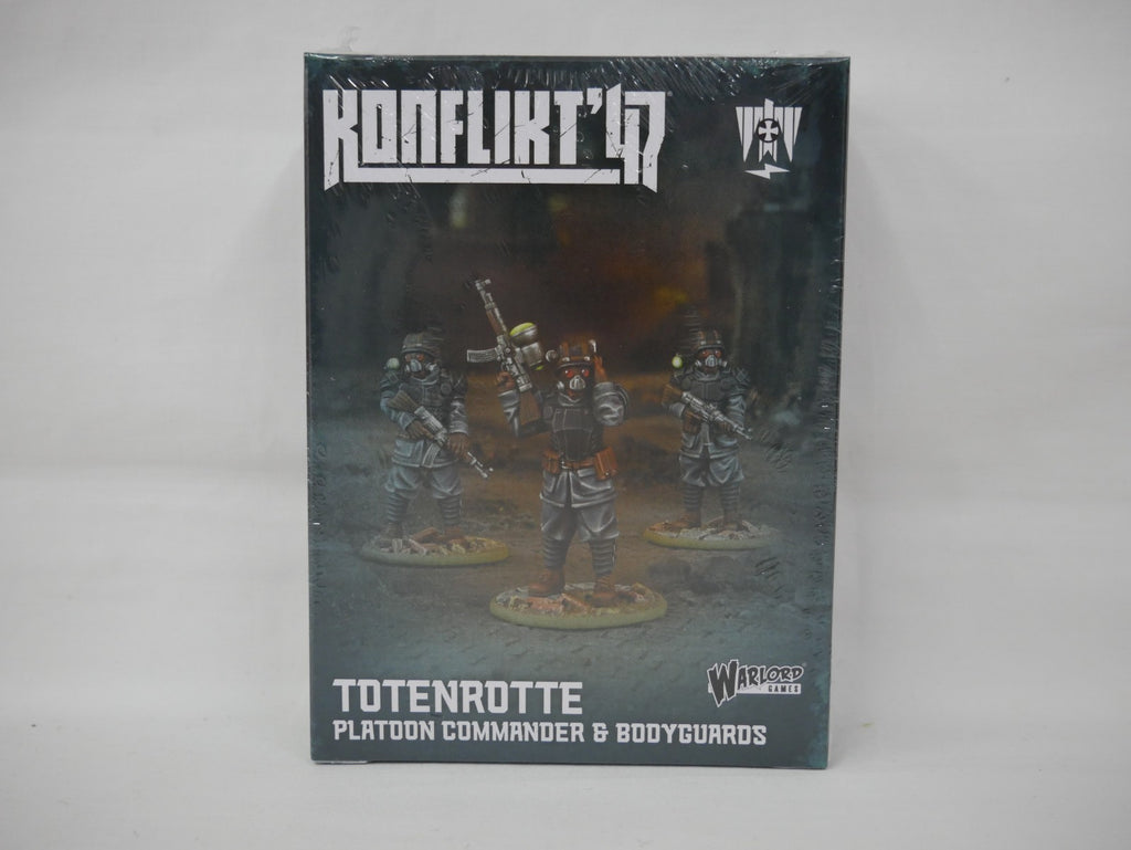 Warlord Games Konflikt 47 1:56 Scale Totenrotte Platoon Commander & Bodyguards - 452410218