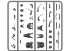 Fireforge Games Samurai Wars 28mm Scale Hard Plastic Samurai Command - SWCO01-BS