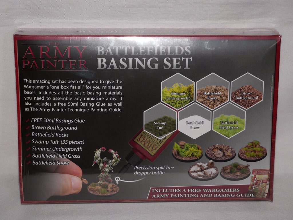 The Army Painter Miniature Wargaming Battlefields Basing Starter Set BF4301