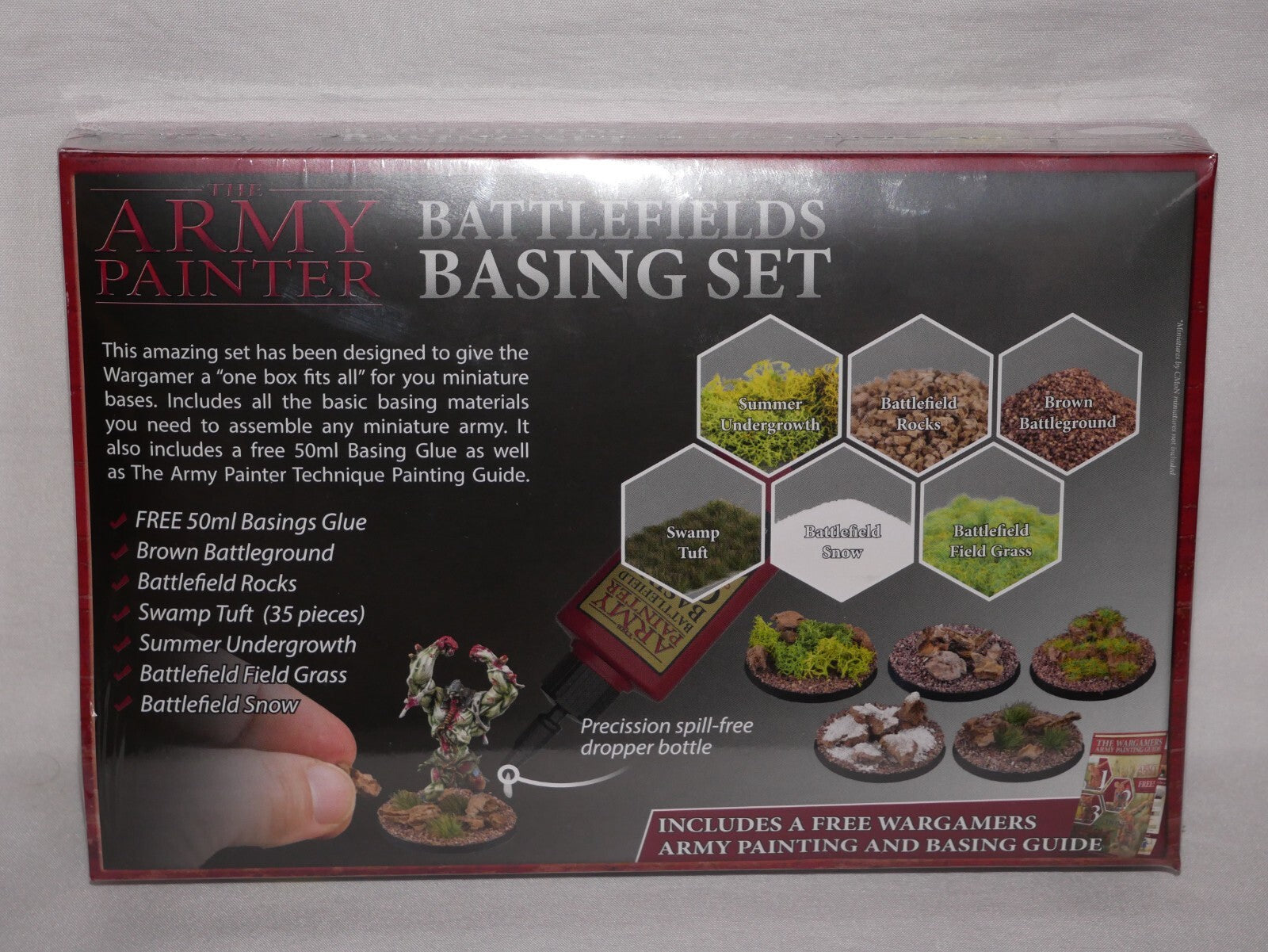 The Army Painter Miniature Wargaming Battlefields Basing Starter Set BF4301