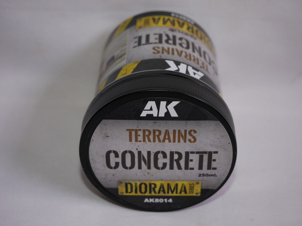 AK Interactive Diorama Terrains Scale Concrete Texture Acrylic 250ml Tub  AK8014