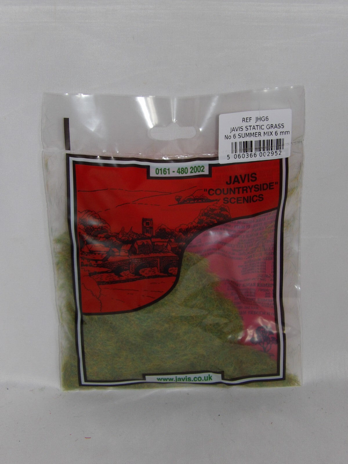Javis "Countryside" Scenics Static Grass No 6 Summer Mix 6mm JHG6