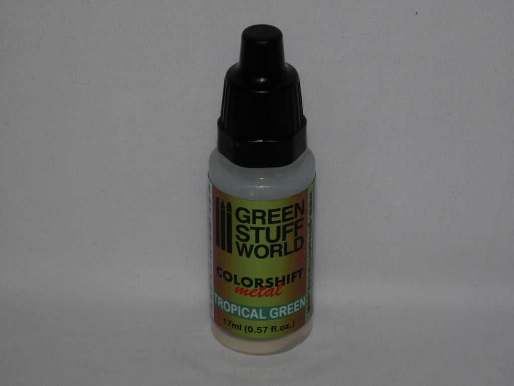 Green Stuff World Colorshift Chameleon Metal Paints Tropical Green 17ml - 1556
