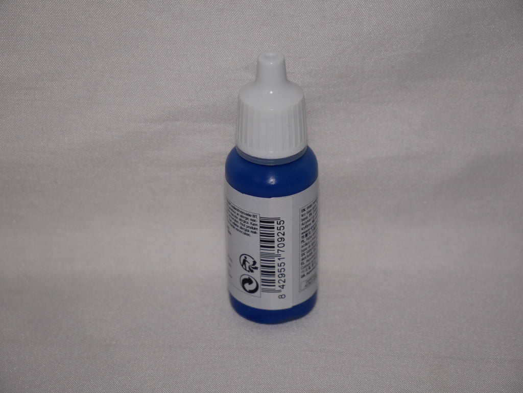 Vallejo Model Color Blue Acrylic 17ml/0.57 fl oz Dropper Bottle - 70.925