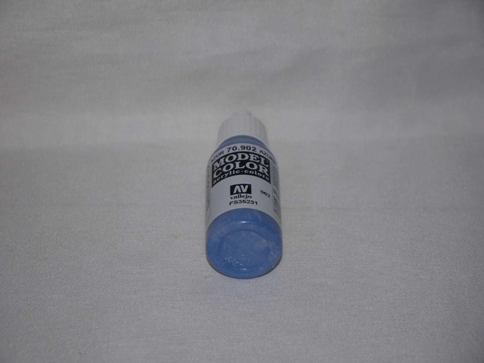Vallejo Model Color Azure Acrylic  17ml/0.57 fl oz Dropper Bottle - 70.902