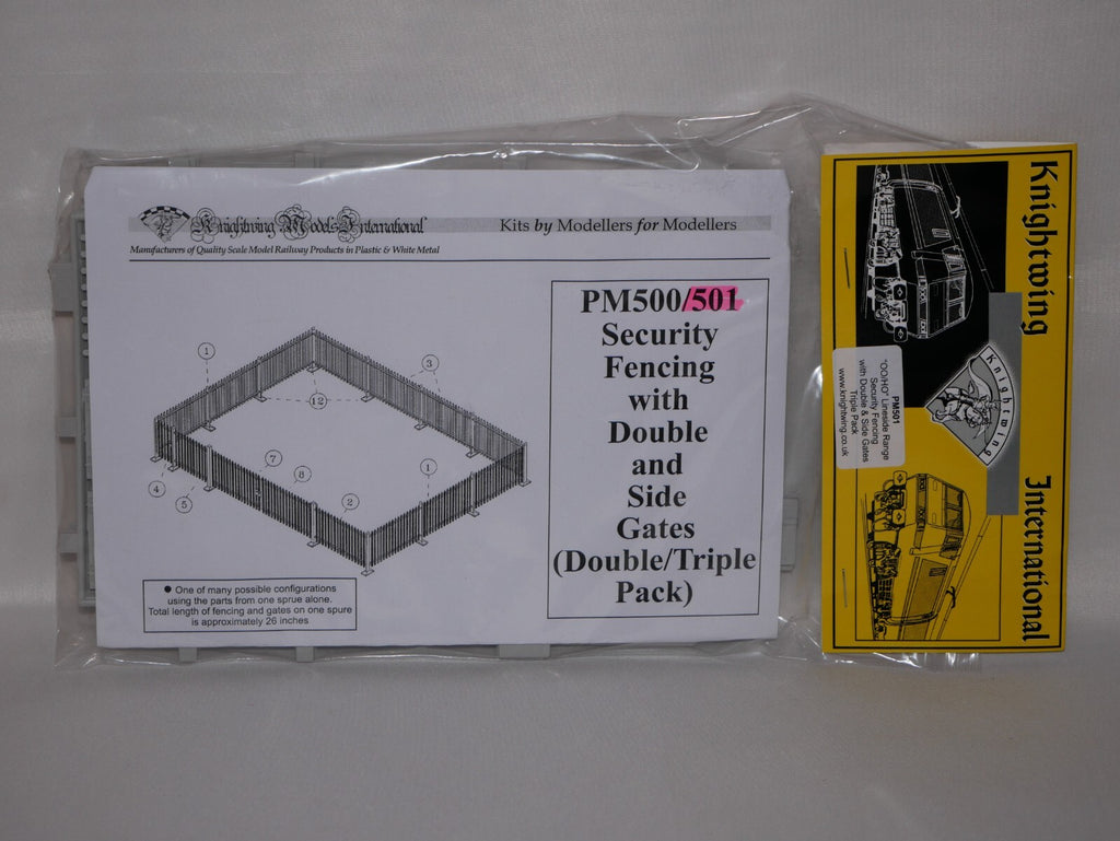 Knightwing "OO/HO" Security Fencing With Double & Side Gates Triple Pack - PM501