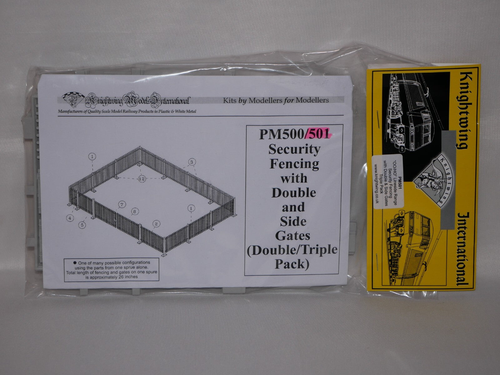 Knightwing "OO/HO" Security Fencing With Double & Side Gates Triple Pack - PM501