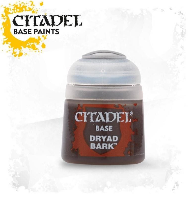 Games Workshop Citadel Colour Base Dryad Bark Acrylic 12ml Paint Pot - (21-23)