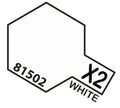 Tamiya Color Acrylic Modeling Paint Mini X-2 White 10ml (1/3oz) Glass Jar 81502
