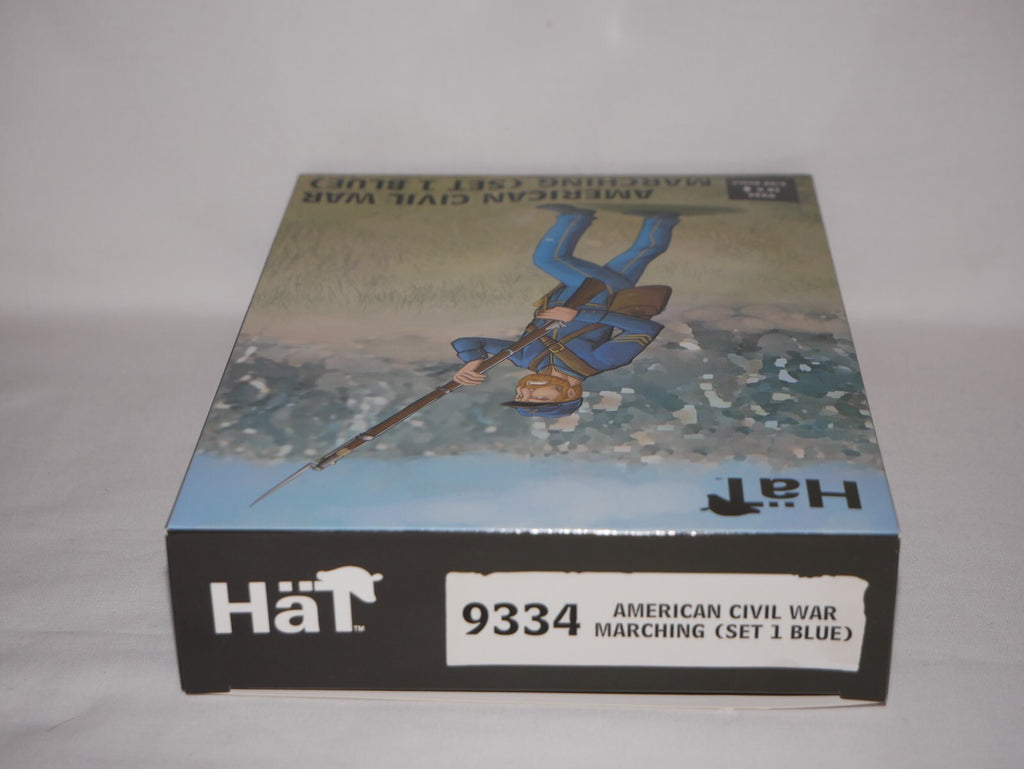 Hat Industrie 1:32 Scale American Civil War Marching (Set 1 Blue) Figures - 9334