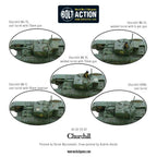 Warlord Games Bolt Action 1:56 Scale WWII Churchill Infantry Tank - (402011002)