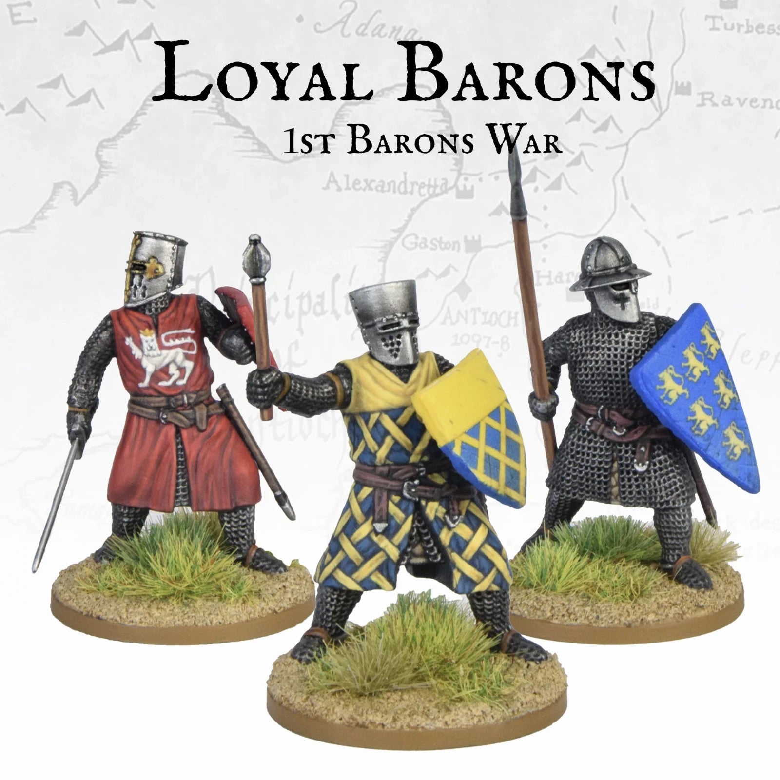 Victrix Medieval Warriors 28mm Scale Hard Plastic Medieval Foot Knights - VXM004