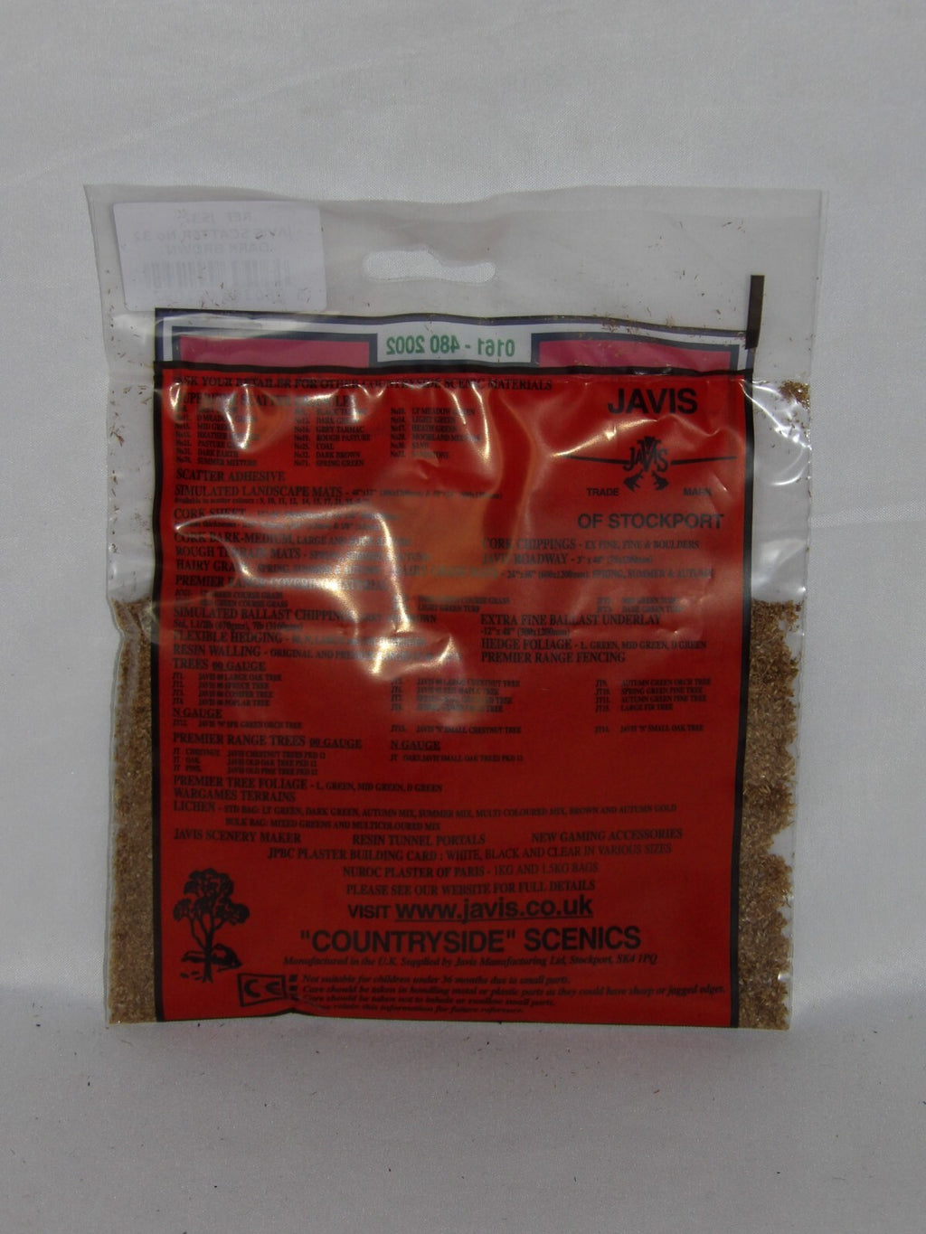 Javis "Countryside" Scenics No 32 Dark Brown Scatter JS32