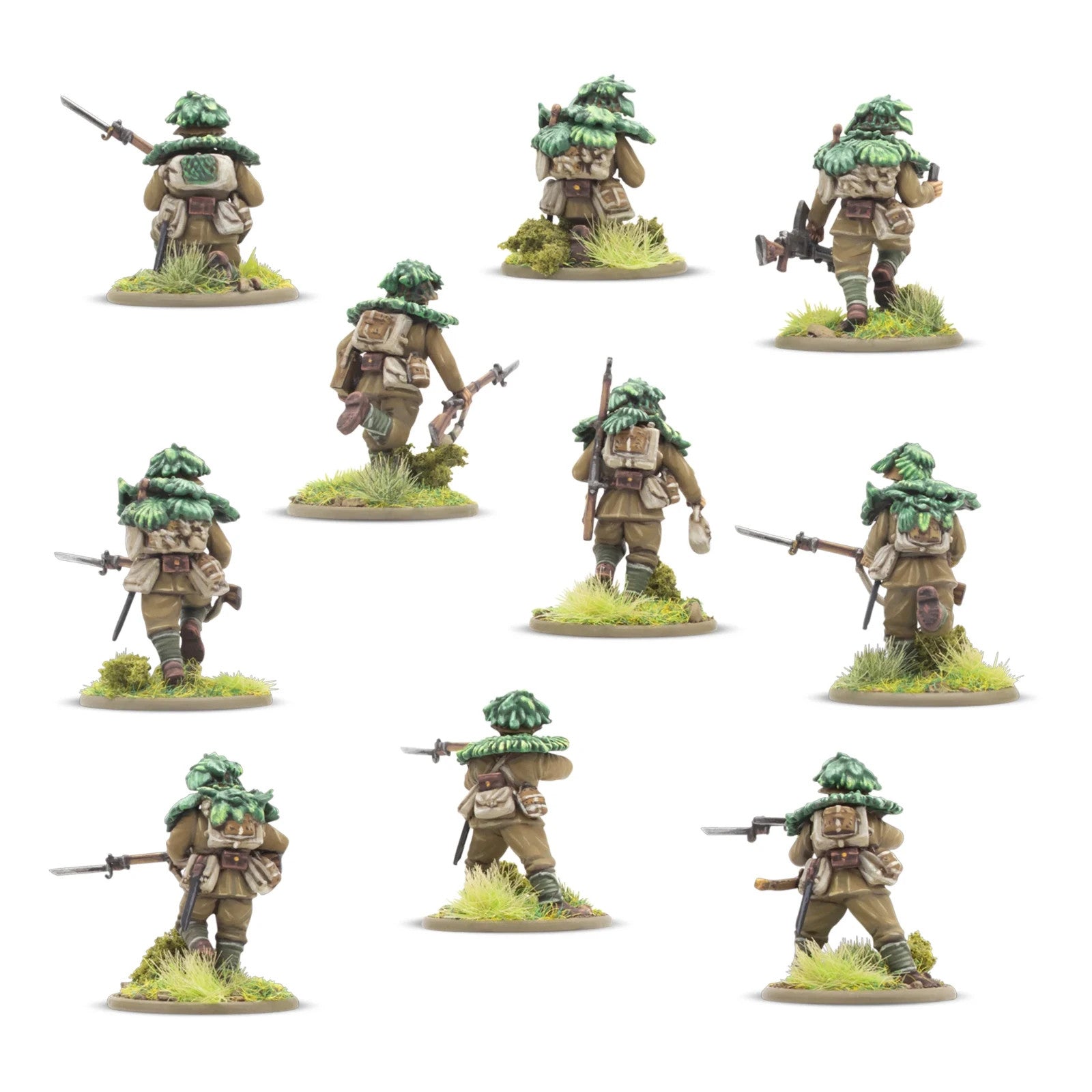 Warlord Games Bolt Action 1:56 Scale Japanese Army Infantry Platoon - 402016003