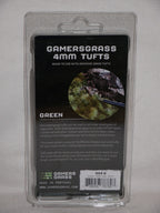 Gamers Grass Wild Green 4mm Tufts For Wargaming Mini Bases (70) Per Pack - GG4-G